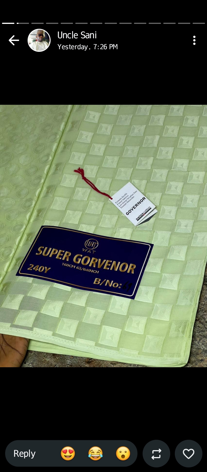 Super Governor Mint Green